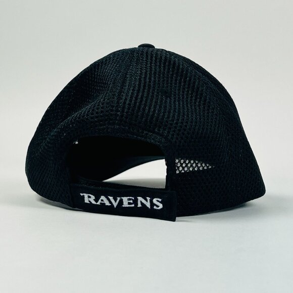 Baltimore Ravens 20th Anniversary Trucker Hat 1996-2015 Black BDA Adjustable - Picture 5 of 8